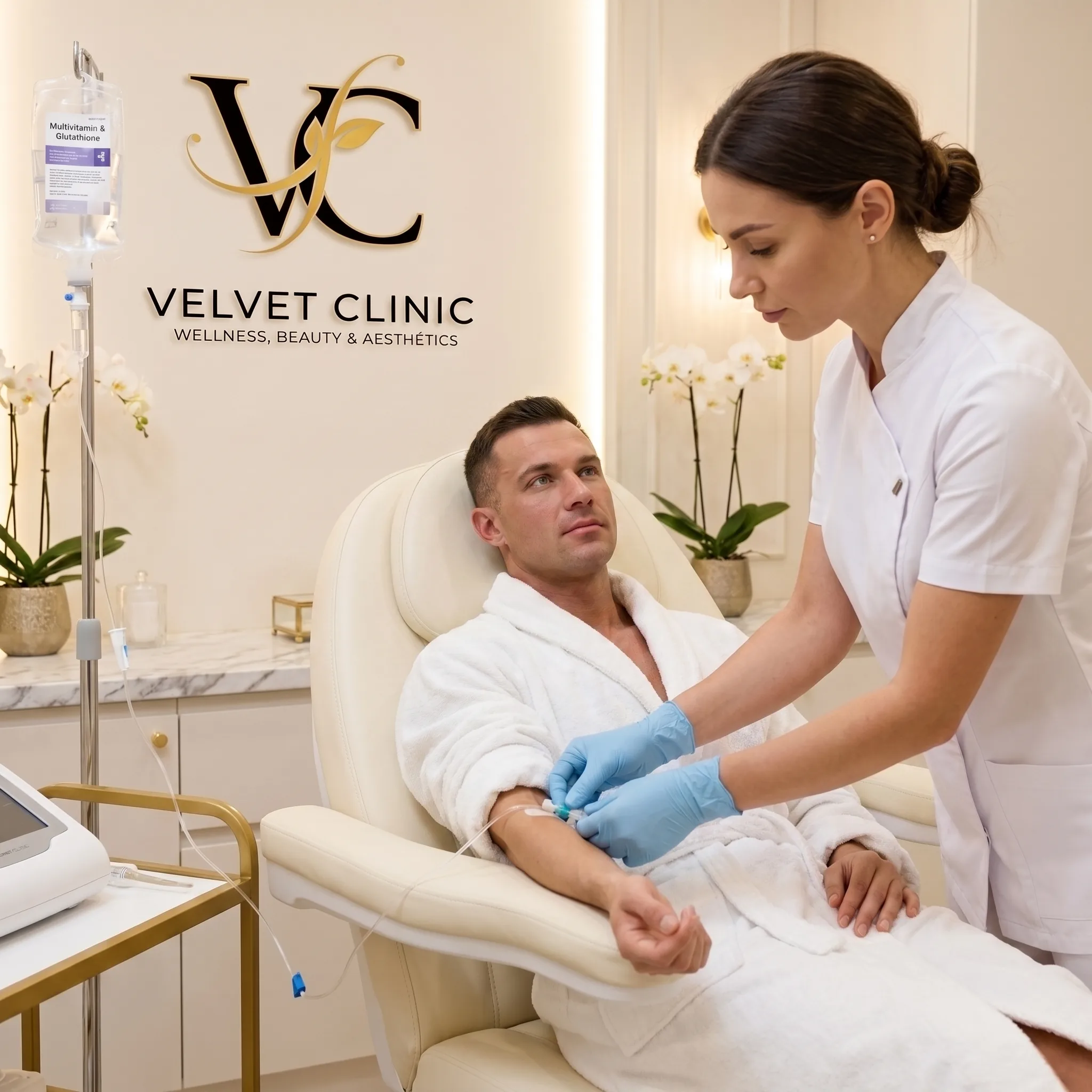 IV Drips (Multivitamin & Glutathione)