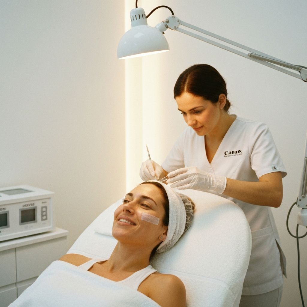 Luxury skincare treatment